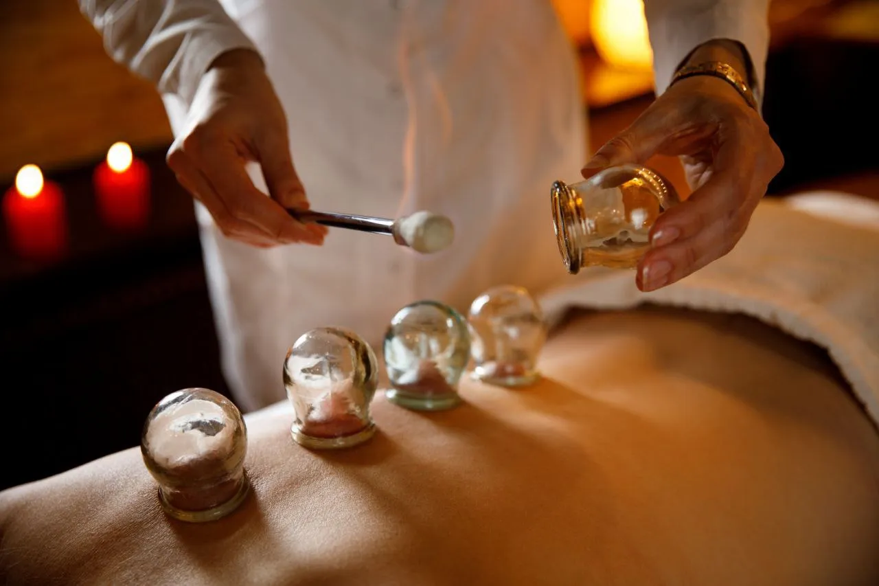 Schröpfmassage